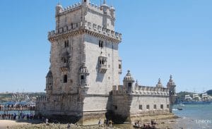tower of Belem in Lisbon