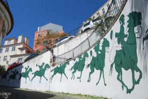 Portuguese street art in Lisbon